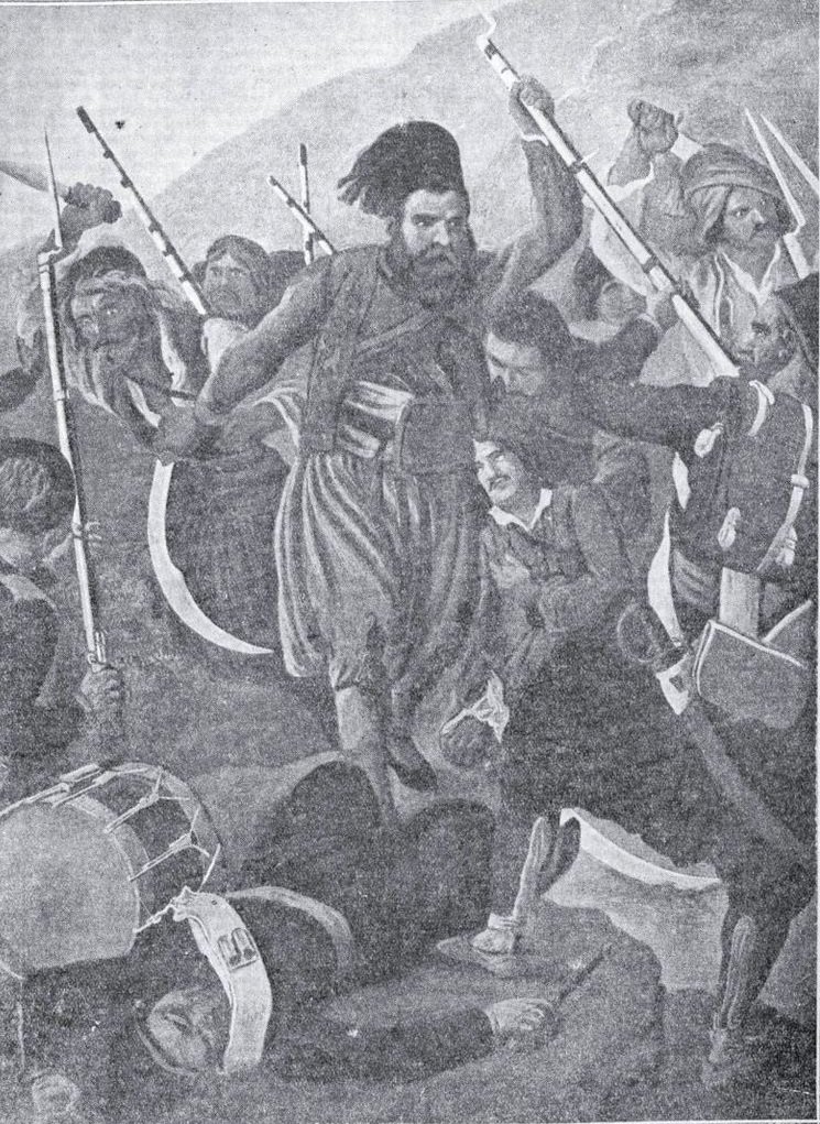 إبراهيم باشا يدخل الكالاماتا