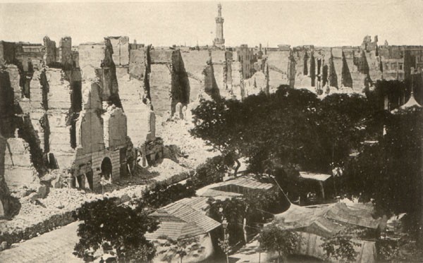 الإسكندرية بعد قصف الانجليز لها