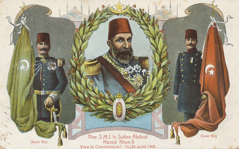 عبدالحميد الثاني بين أنور باشا ونيازي باشا