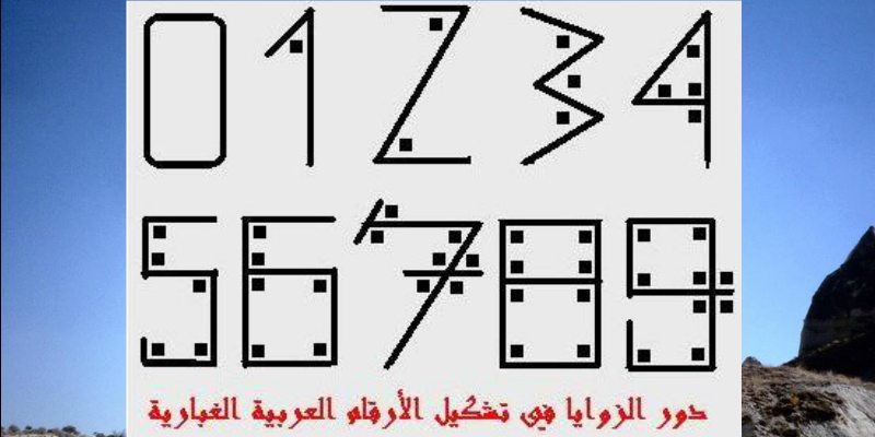 قصة الأرقام العربية من الألف إلى الياء ........................................ - الميزان 