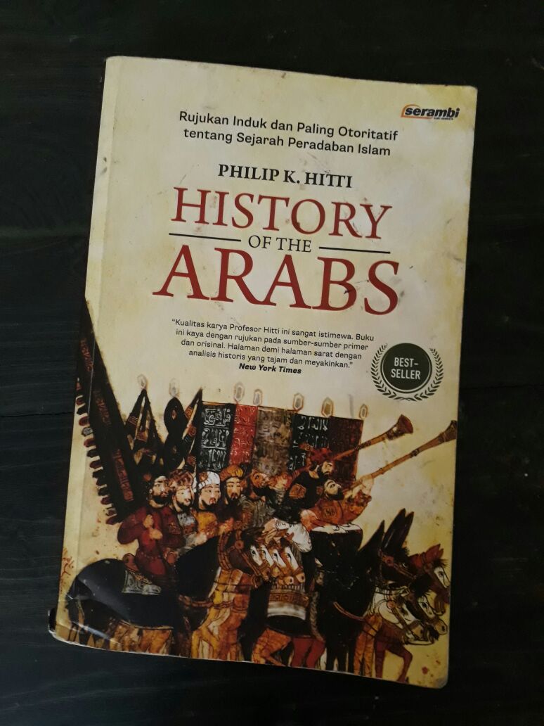 غلاف كتاب تاريخ العرب