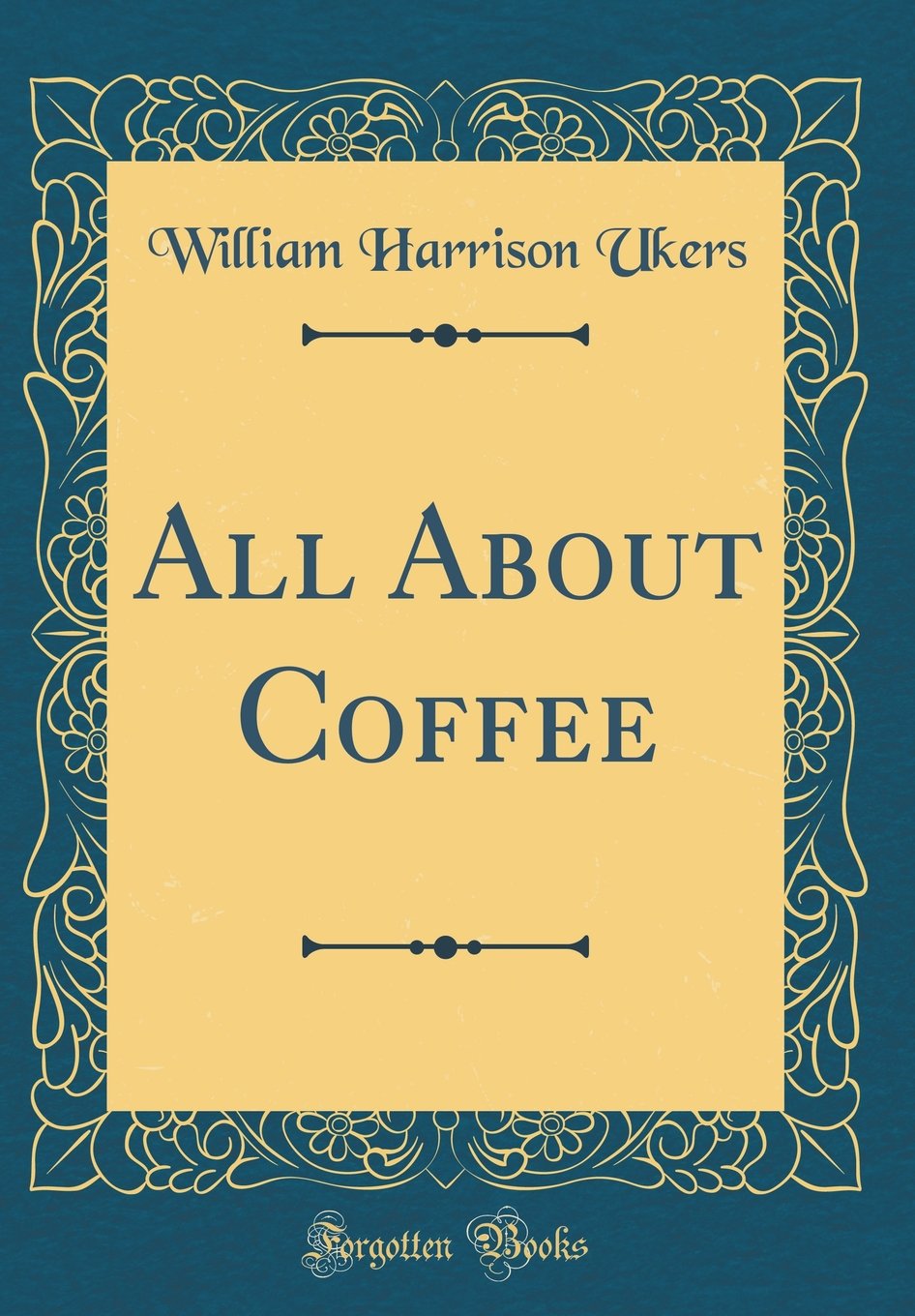 غلاف كتاب كل شيء عن القهوة