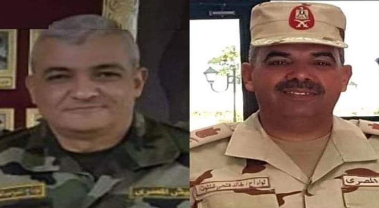 اللواء خالد شلتوت واللواء شفيع عبدالحليم داوود