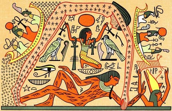 قصة الخلق عند المصريين القدماء
