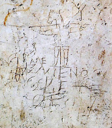 صورة للمسيح باسم (جرافيت ألكسيندروس) من القرن الأول