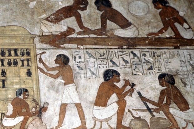 العمل في مصر الفرعونية