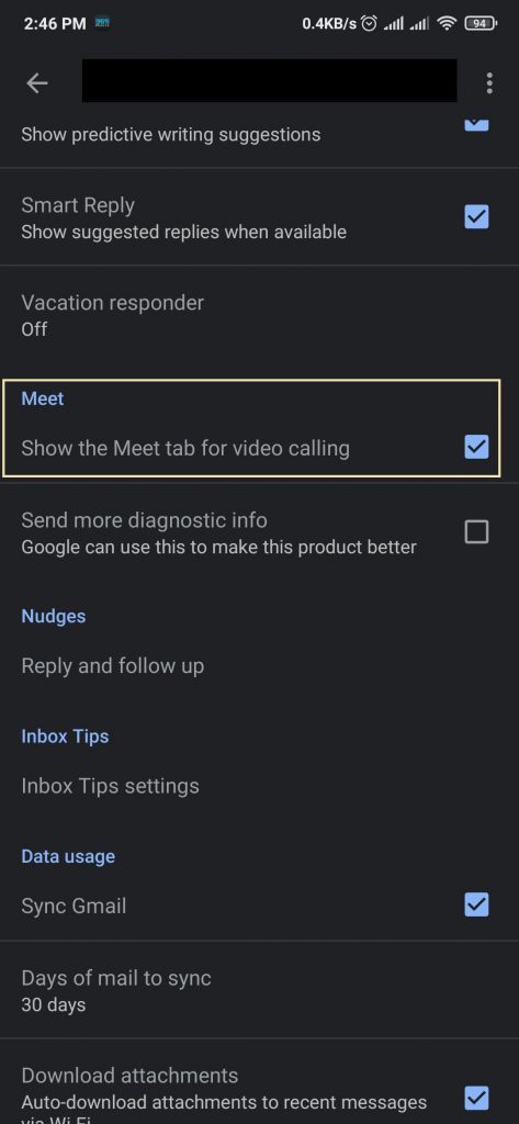كيفية ازالة Google Meet من تطبيق Gmail لتوفير مساحة لرسائل بريدك الإلكتروني