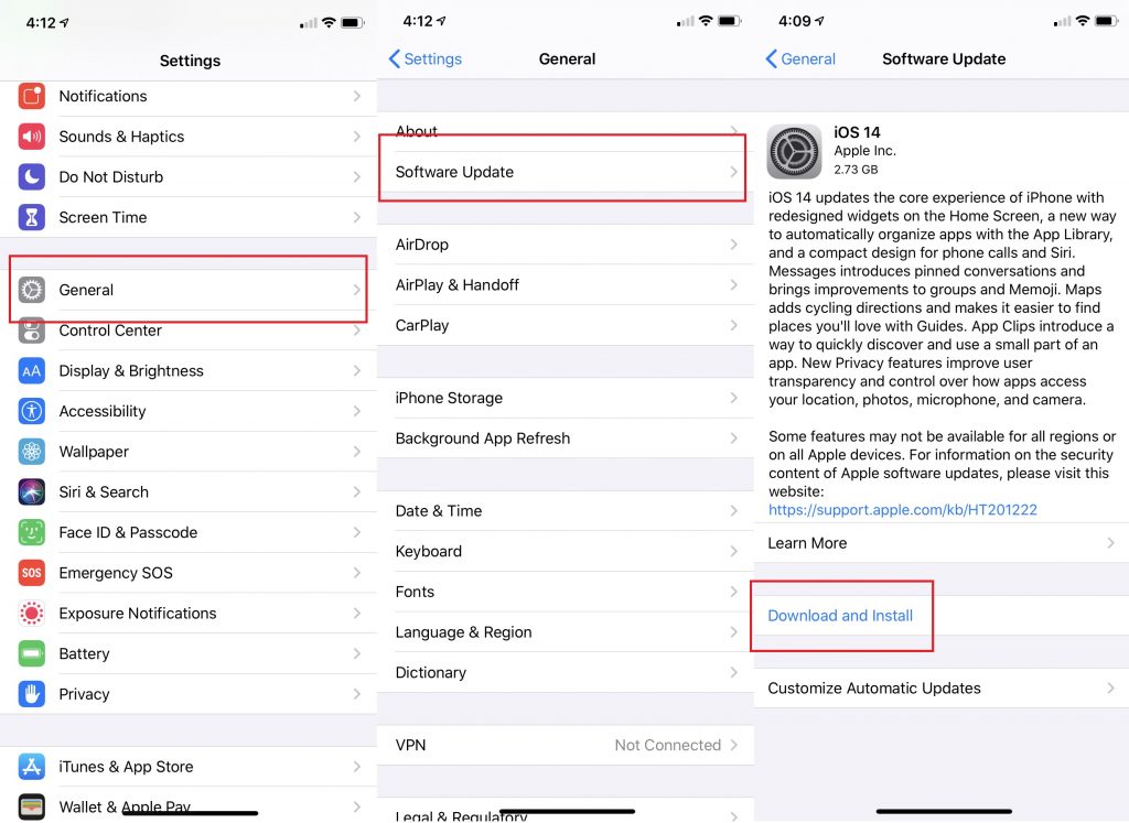 دليل تحديث هاتفك الايفون إلى نظام تشغيل iOS 14 في نسخته النهائية