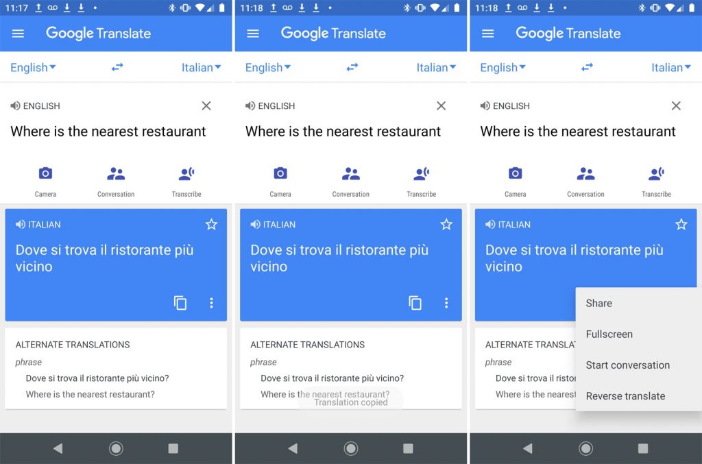 الدليل الكامل لكيفية استخدام ترجمة جوجل وكافة وظائفها عبر تطبيقها للهواتف الذكية