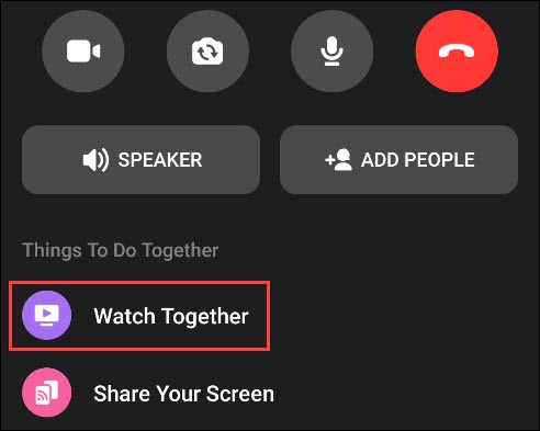 كيفية استخدام خاصية المشاهدة الجماعية في فيسبوك Watch Together