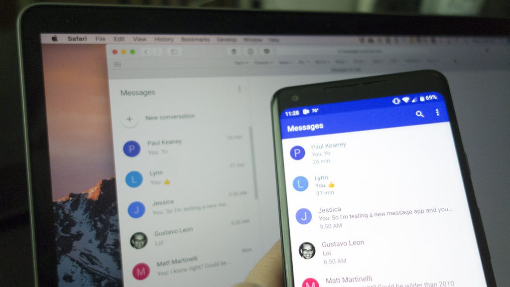 كيفية إرسال الرسائل النصية من الويب من خلال استخدام Android Messages على الكمبيوتر
