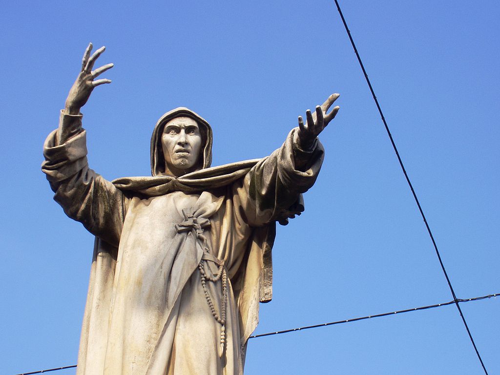 تمثال جيرولامو سافونارولا - فيرارا