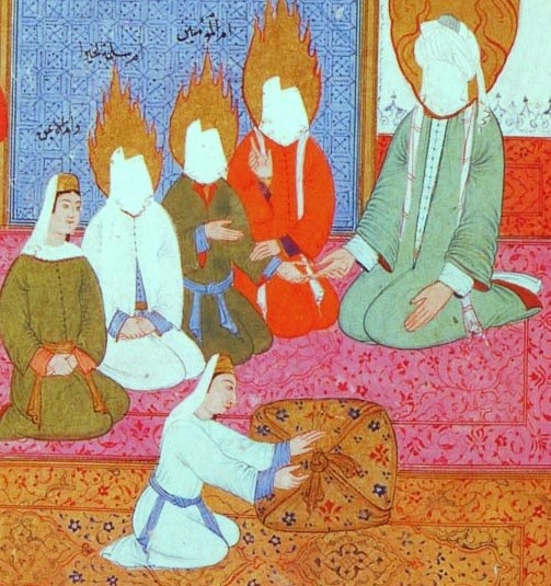 رسم الرسول بالطريقة العثمانية