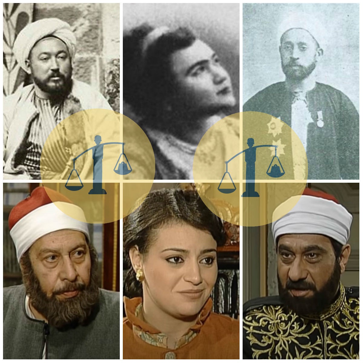 علي يوسف - صفية السادات - والد صفية ـــ التاريخ والدراما