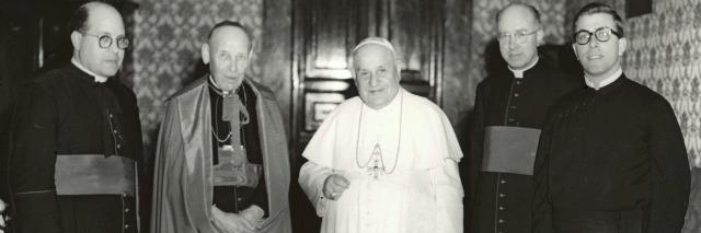 البابا يوحنا الثالث والعشرين - الكاردينال بيا