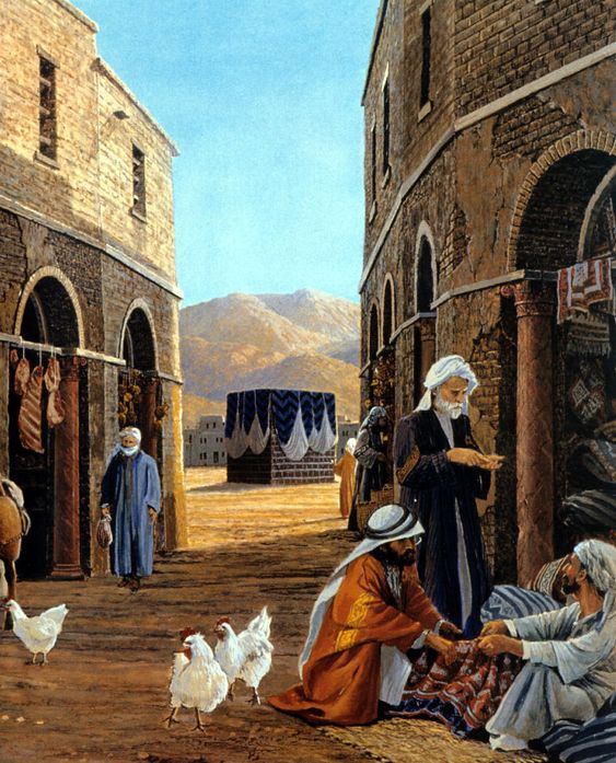 مكة والحرم - رسومات المستشرقين