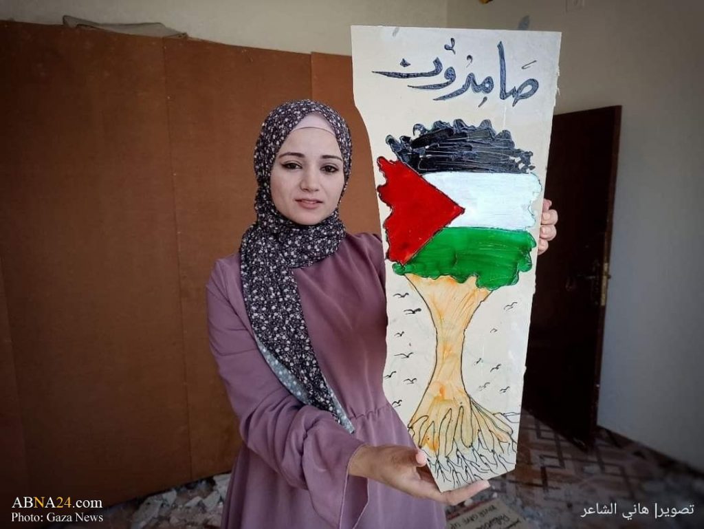 فنانة فلسطينية
