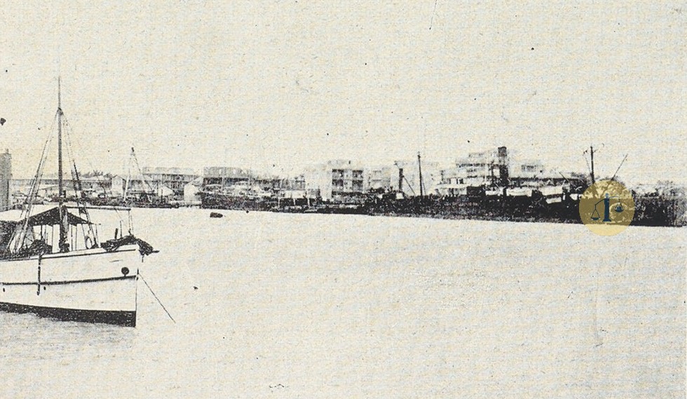 القنال من الجهة الشرقية سنة 1904 م