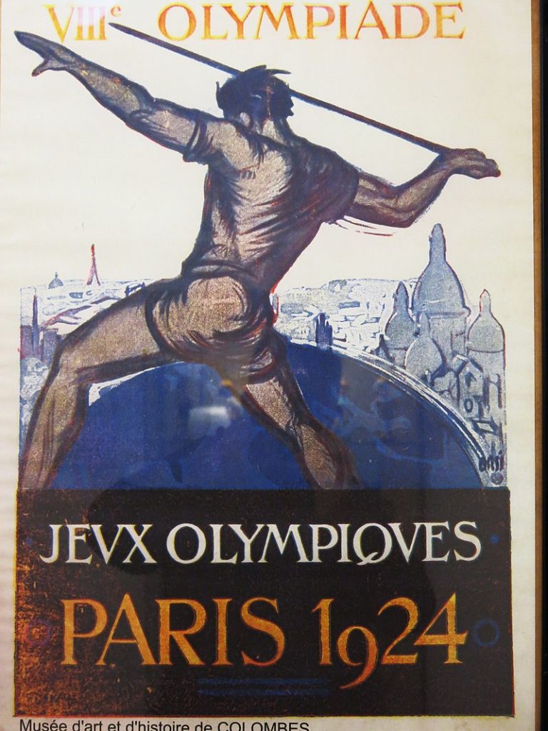 من بوسترات دورة الألعاب الأوليمبية سنة 1924 م