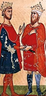 الكامل محمد بن العادل وفريدريك الثاني أمبراطور الإمبراطورية الرومانية