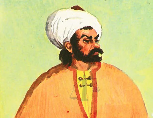 الشيخ إبراهيم اللقاني - رسمة تخيلية