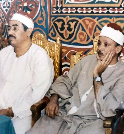 الشيخ عبدالباسط عبدالصمد والشيخ الطبلاوي