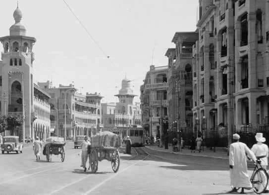 شارع إبراهيم اللقاني سنة 1934 م