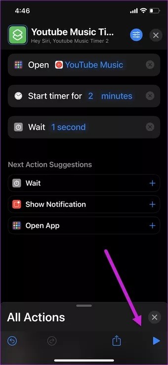 خاصية Shortcuts في ios