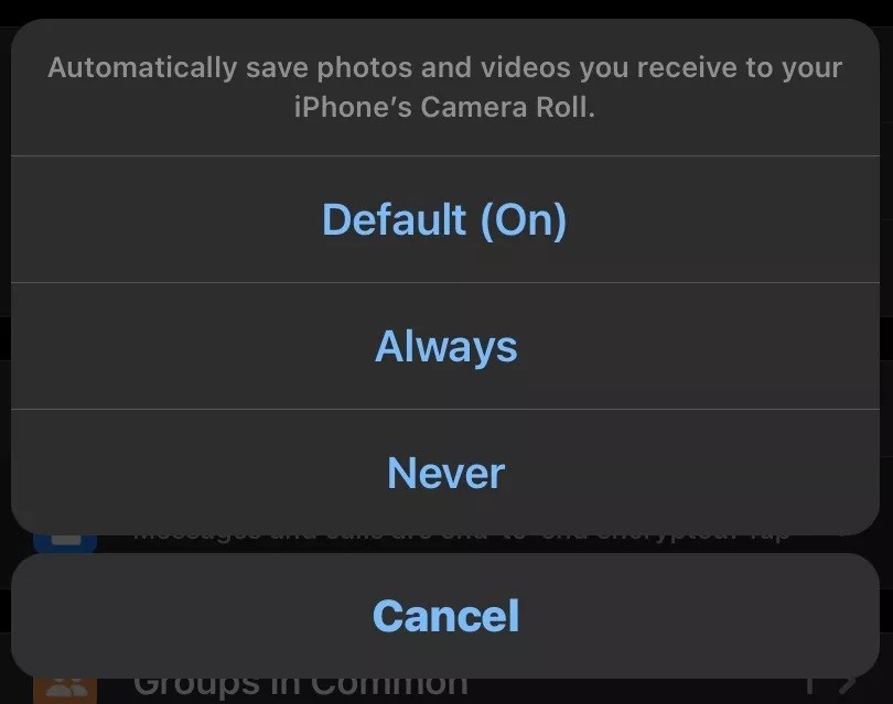 منع واتساب من تحميل الصور ومقاطع الفيديو أوتوماتيكيًا على هاتفك