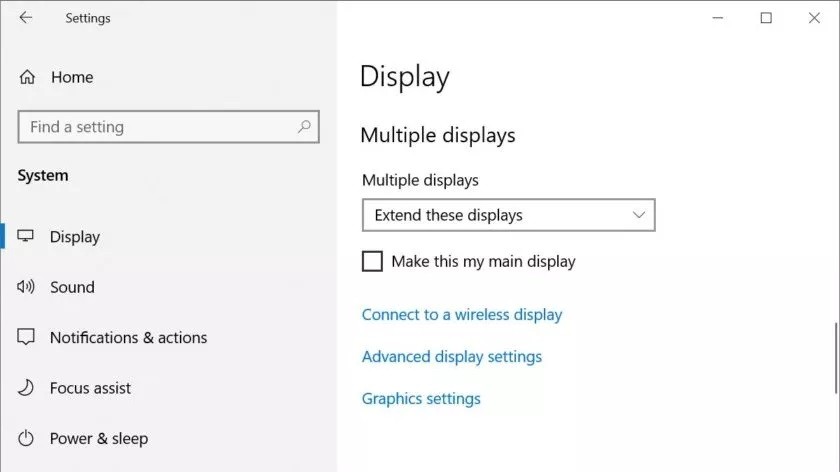 two monitors on windows ps