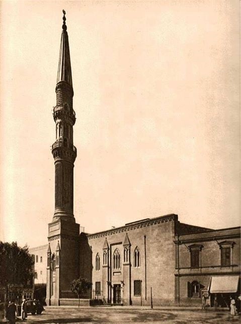 مسجد الإمام الحسين زمن الخديوي توفيق