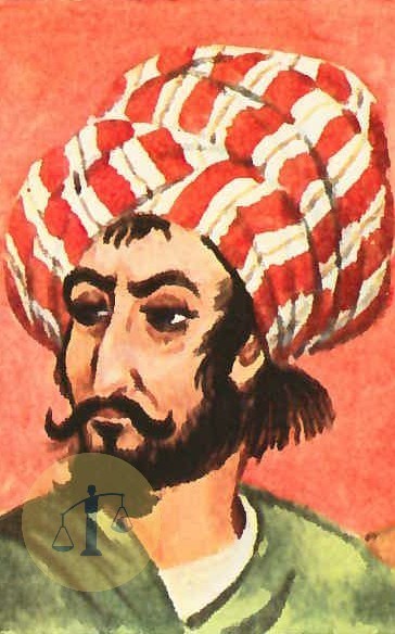الشيخ عبدالرحيم البرعي اليماني الشاعر (رسمة تعبيرية)