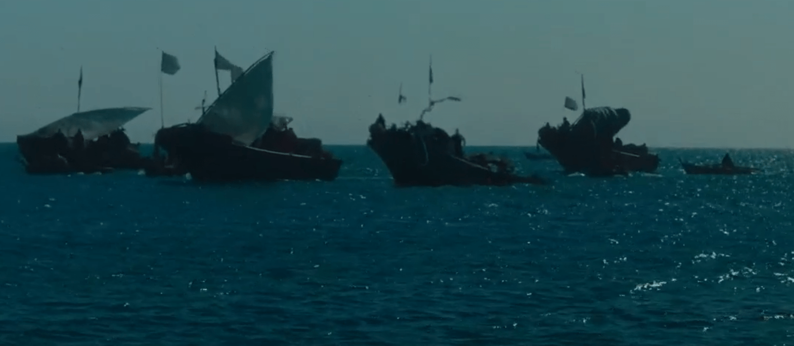 سفن الغجر في جزيرة غمام
