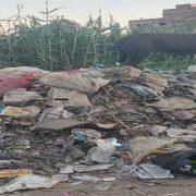 القمامة في قرية ابشواي