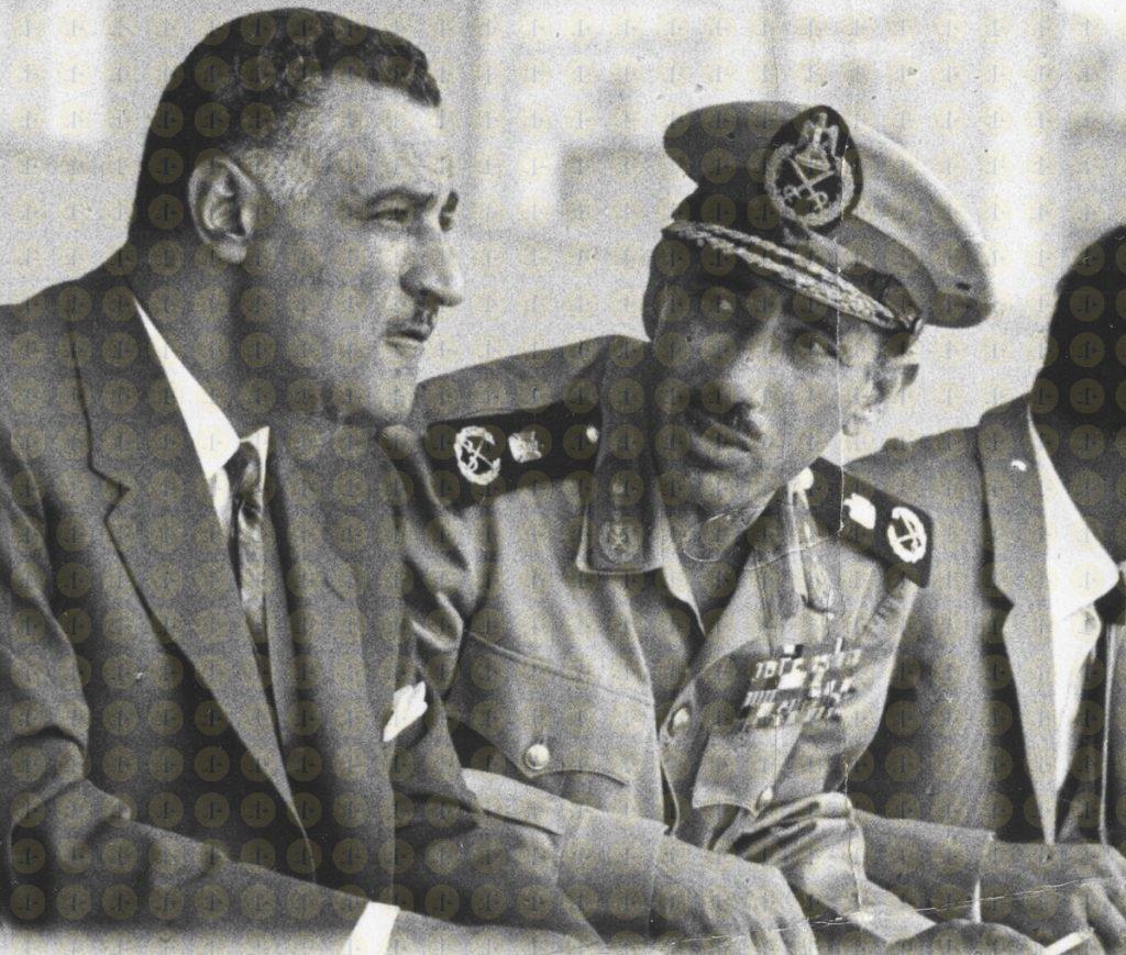 عبدالحكيم عامر وجمال عبدالناصر