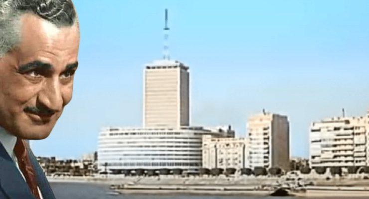 مبنى التلفزيون - جمال عبدالناصر
