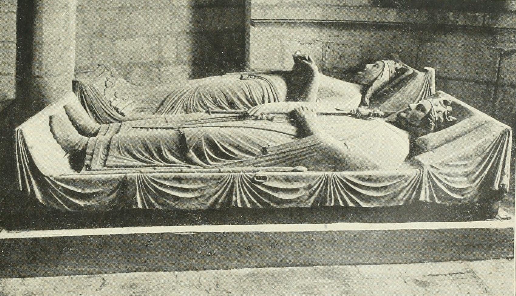 تابوت هنري الثاني وزوجته