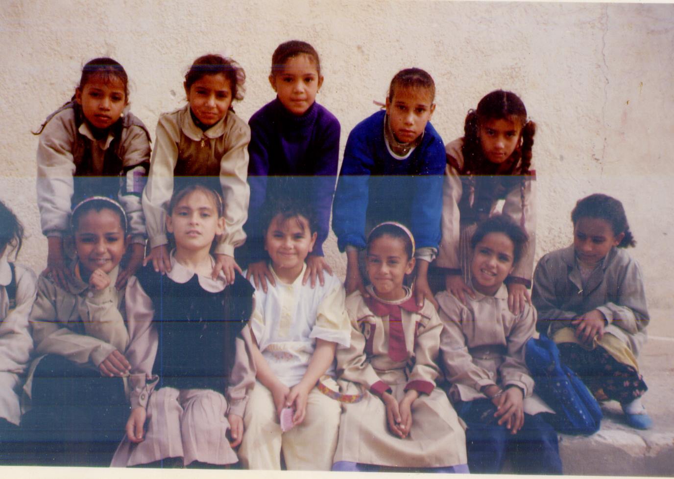 تلاميذ في مصر التسعينيات