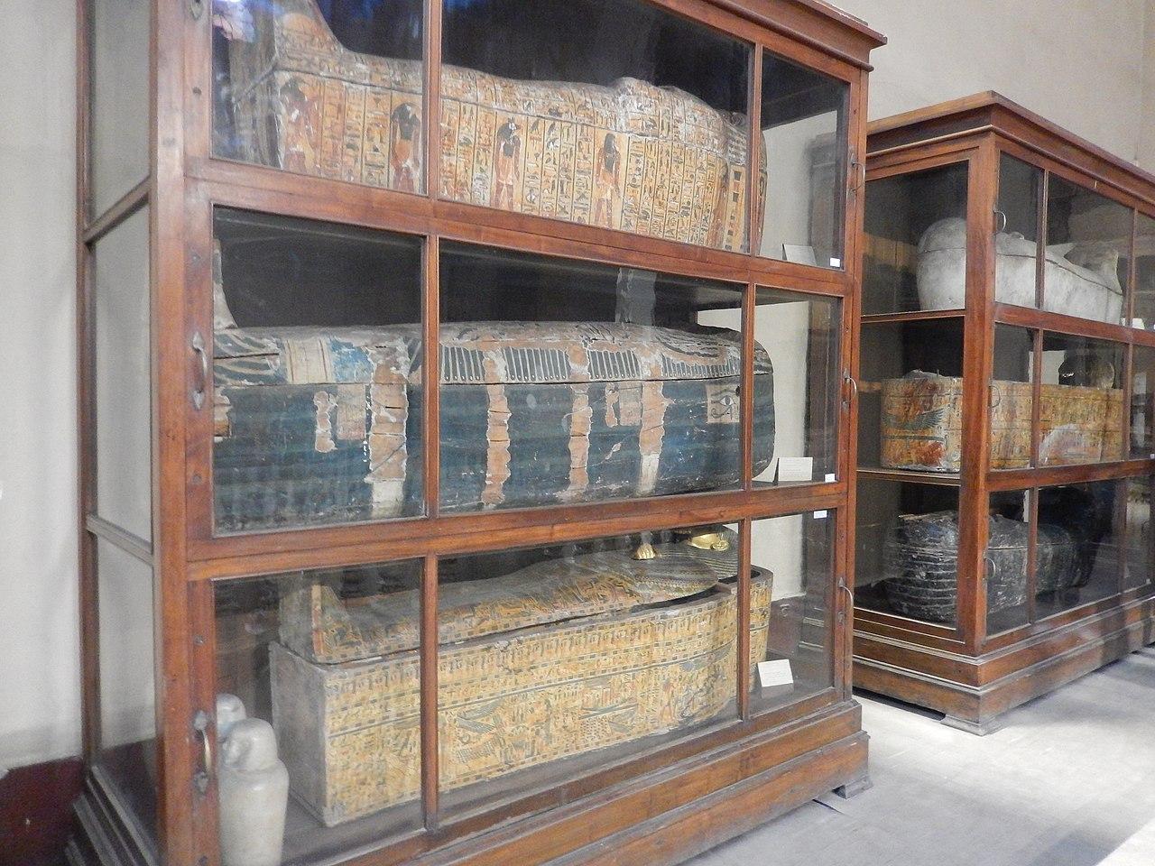 المومياوات الملكية في المتحف المصري
