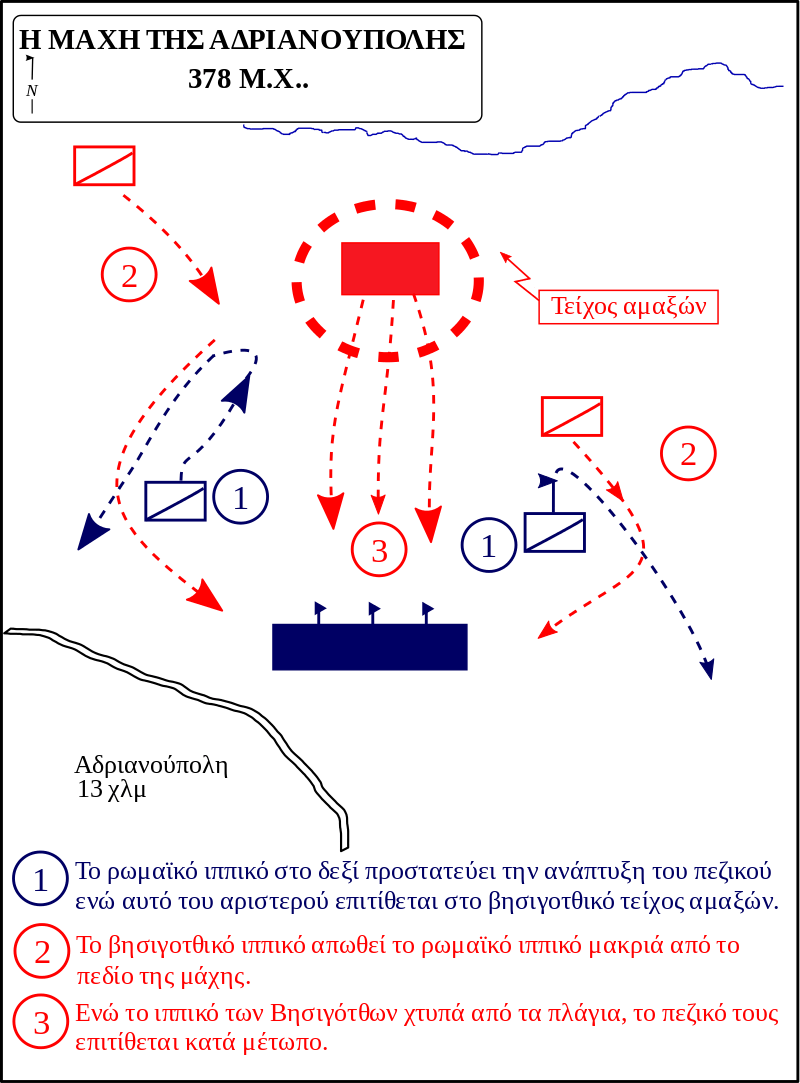 خريطة معركة إدريانوپل