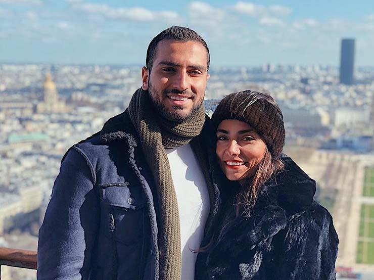 سارة الطبخ والمطرب محمد الشرنوبي
