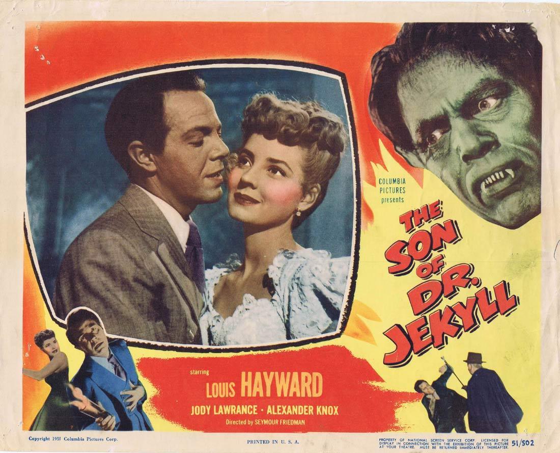 فيلم The Son of Dr. Jekyll اسمه بالترجمة الحرفية والتجارية متطابق.