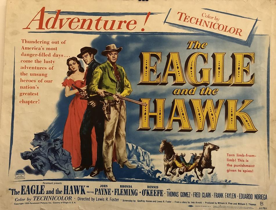 فيلم The Eagle and the Hawk اسمه بالترجمة الحرفية والتجارية متطابق.