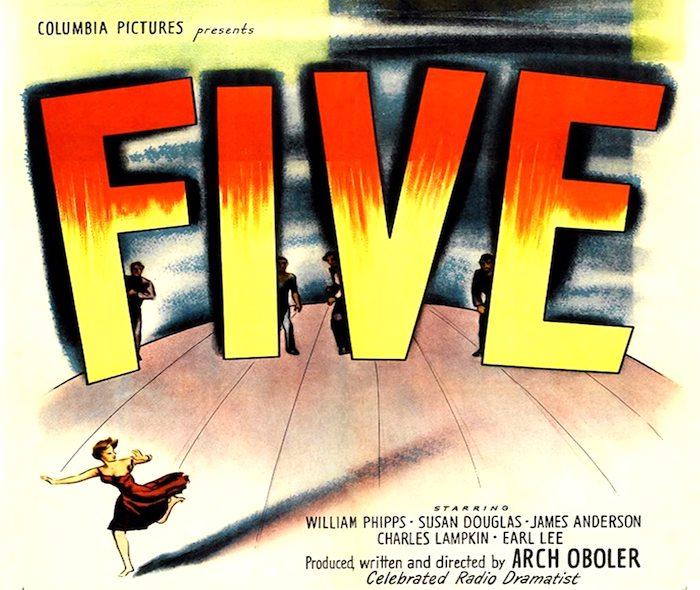 فيلم Five اسمه بالترجمة الحرفية «خمسة» وتُرْجِم تجاريًا بـ {خمسة يبدأوا العالم}