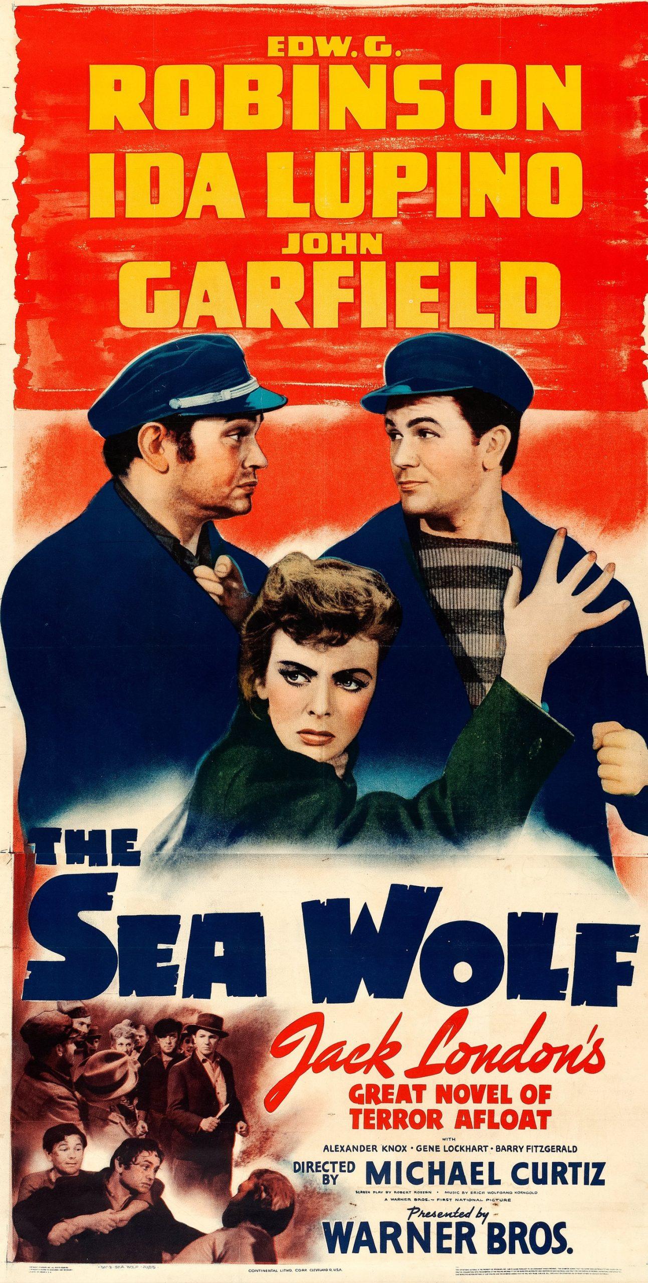 فيلم The Sea Wolf اسمه بالترجمة الحرفية والتجارية متطابق.