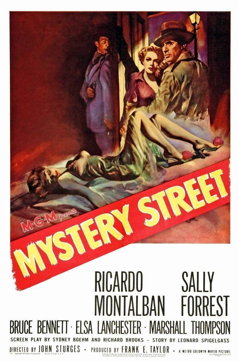 فيلم Mystery Street اسمه بالترجمة الحرفية «شارع الغموض» وتُرْجِم تجاريًا بـ {الشارع الغامض}