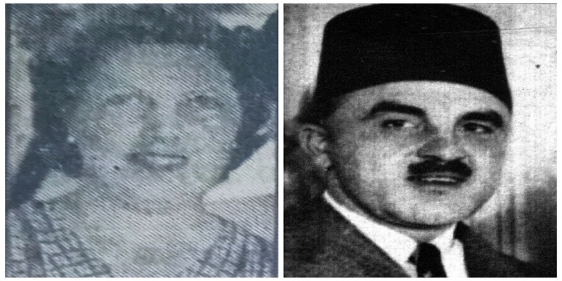 أمين عثمان وزوجته