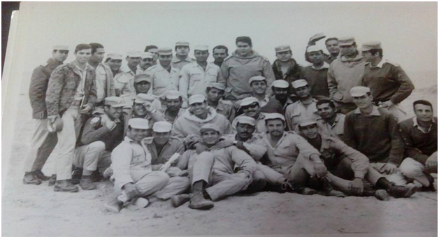 اللواء مصطفى بدر وأفراد كتيبته