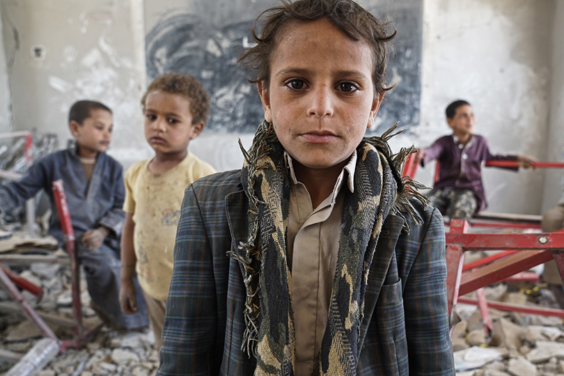 الآطفال في اليمن