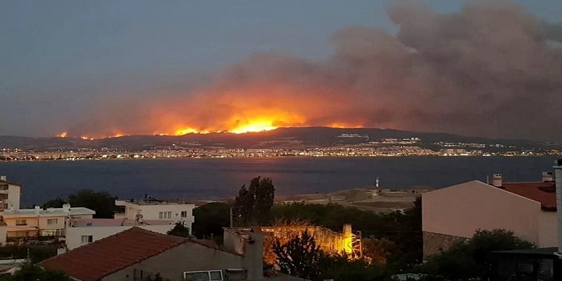 حريق الجزائر